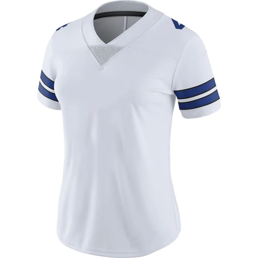 

Customized Stitch Jersey Womens American Football Dallas Fans Jerseys ELLIOTT 88 LAMB 4 PRESCOTT 55 VANDER ESCH 54 SMIT Jersey
