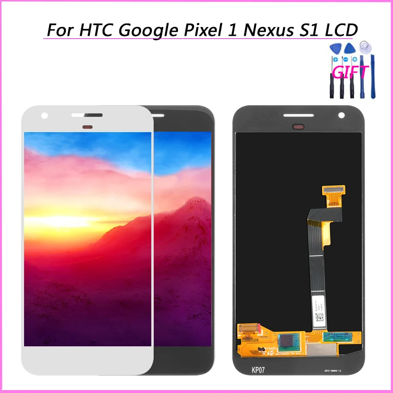 ЖК дисплей для HTC Google Pixel 1 Nexus S1 с сенсорным экраном и дигитайзером в сборе Ремонт