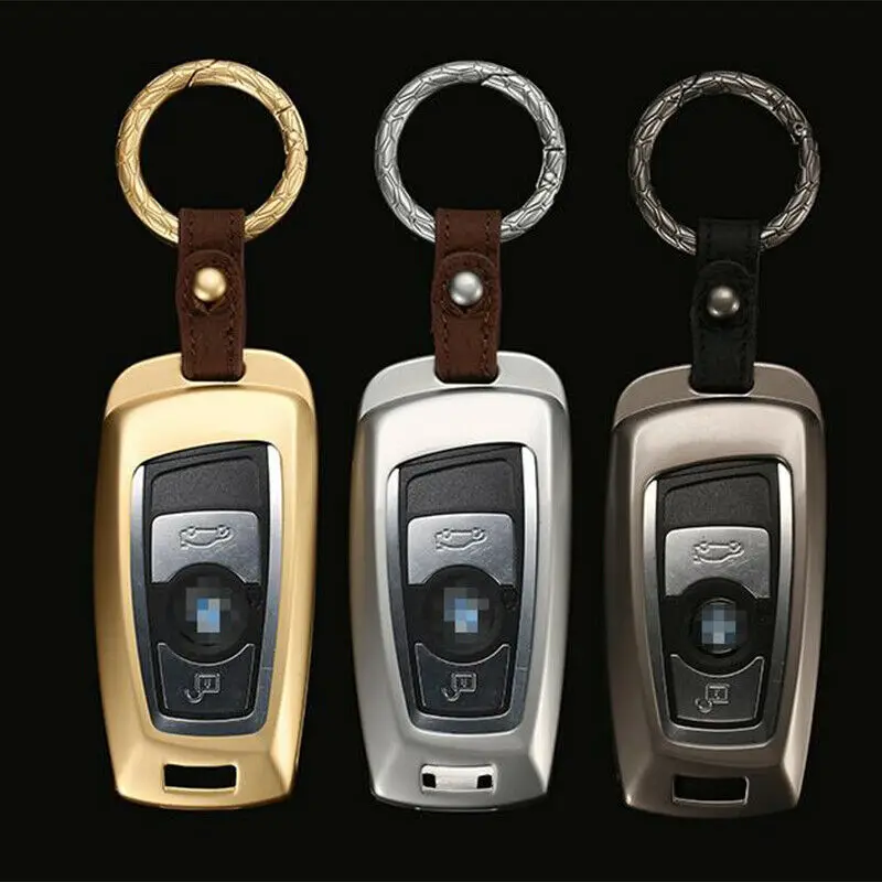 Автомобильный Дистанционный металлический чехол-держатель для ключей с пряжкой