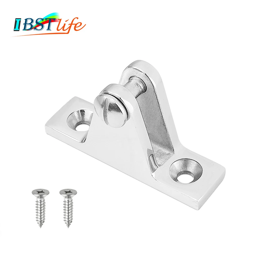 

Stainless Steel 316 Boat Bimini Top Fitting Deck Hinge Marine Kayak Canoe Boat Cover Bimini Sprayhood hardware Accessories