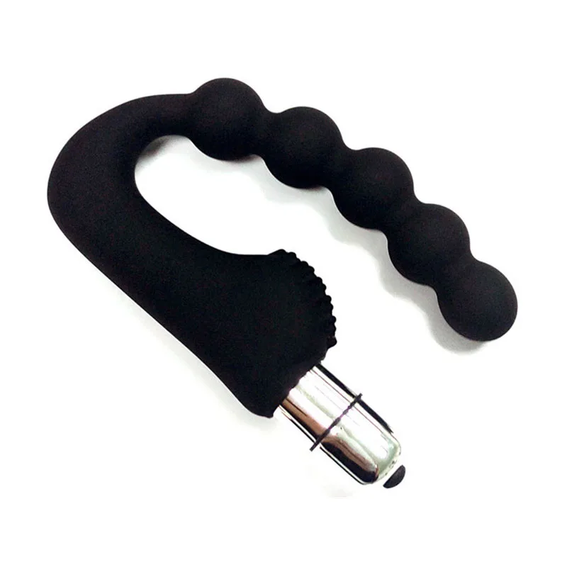 Abay 10 режим нагрева Анальный вибратор Длинные бусы массажер простаты секс-игрушки