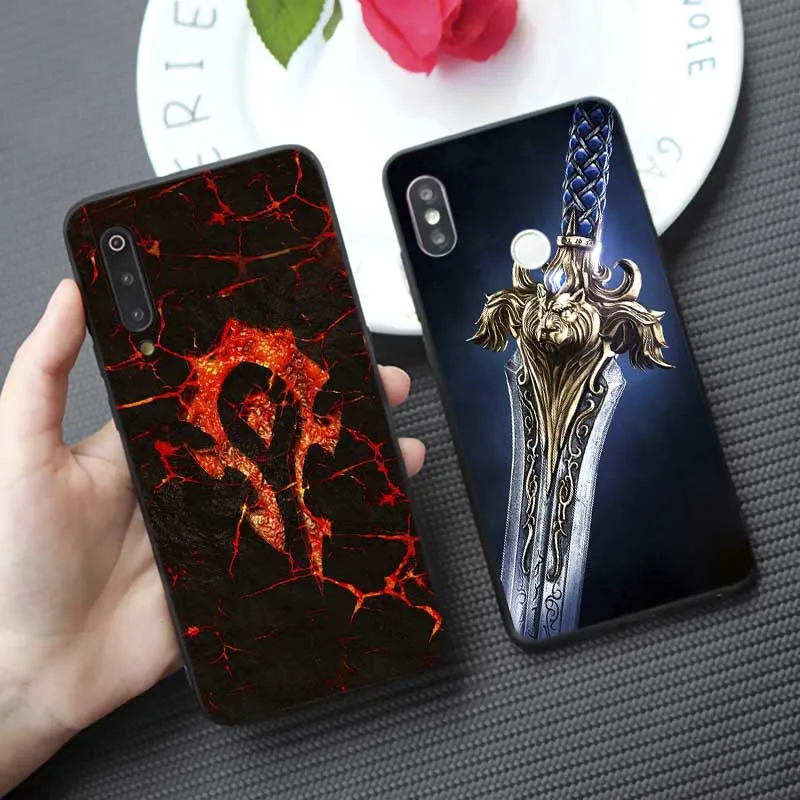 World of Warcraft Cover for xiaomi mi 10 pro 9 9t se 8 pocophone f1 a3 mix 3 Soft Silicone Phone Case |