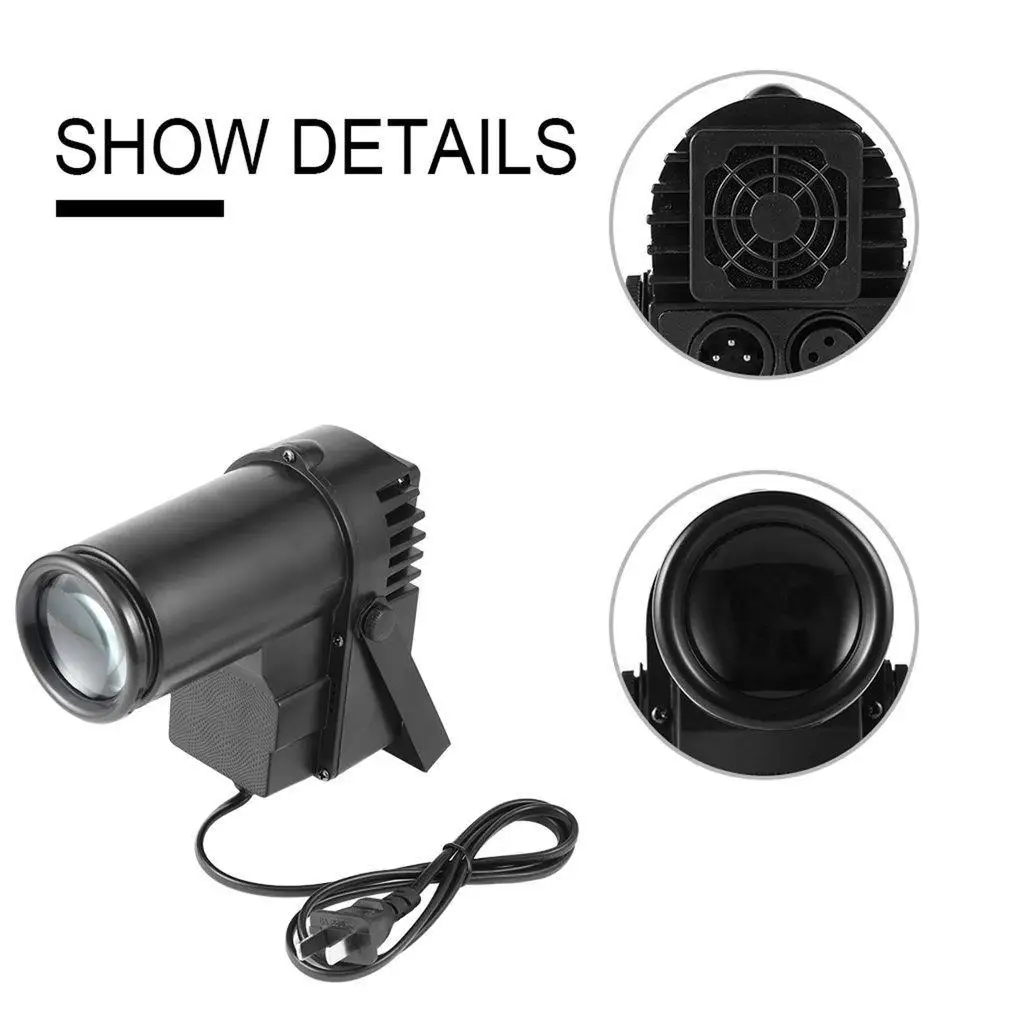 30 Вт RGBW светодиодный DMX512 сценическое освещение Pinspot луч прожектор 6CH DJ Дискотека