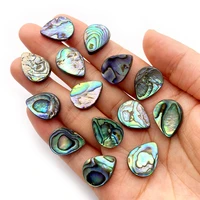 2pcsbag natural abalone shell beads drop shape pendant beads for jewelry making diy necklace pendant supplies for jewelry
