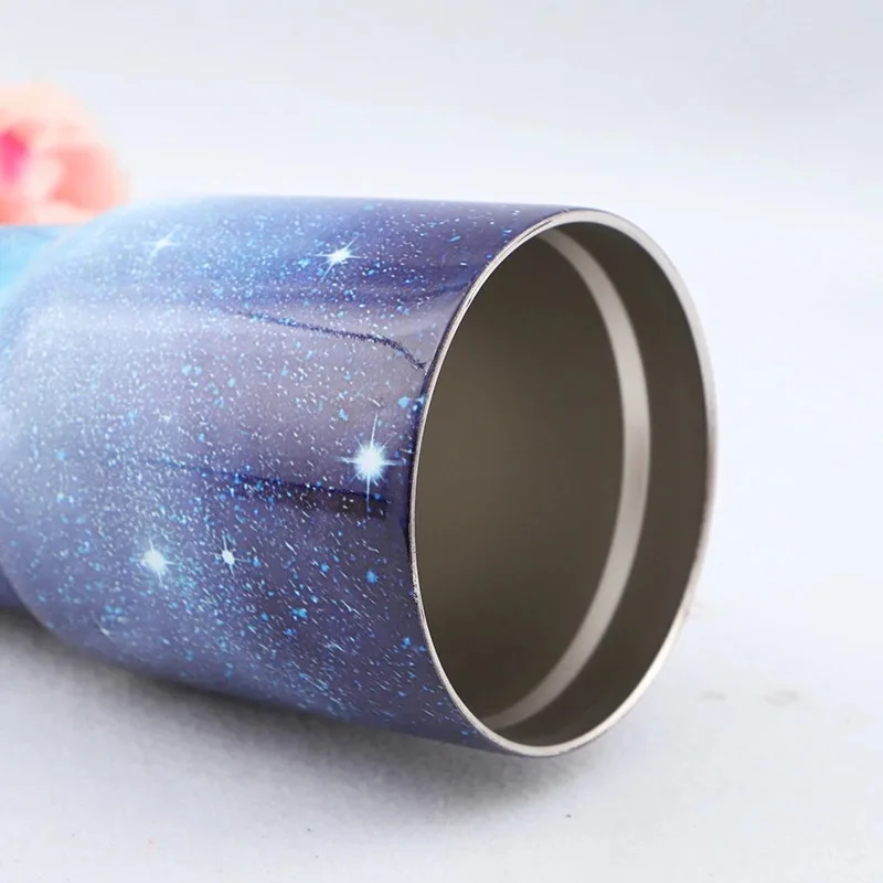 Кружка с изображением звездного неба кружка-колба кувшин из нержавеющей стали