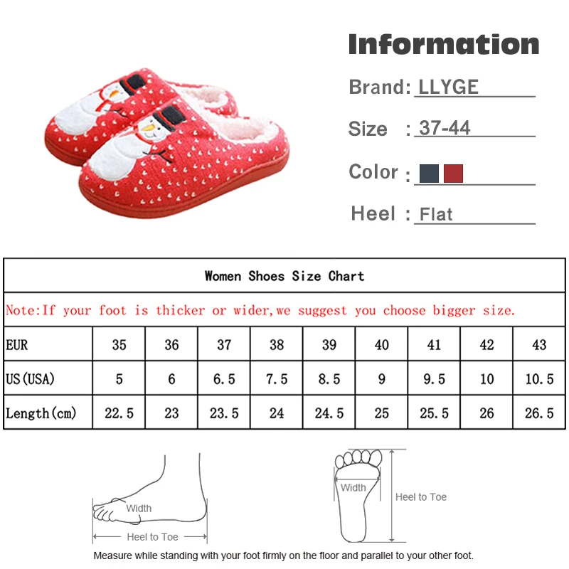 

Winter Cotton Ladies Slippers Christmas Snowman Couple Female Shoes 2020 Home Short Plush Warm Women Flat Shoes Fashion Comfort