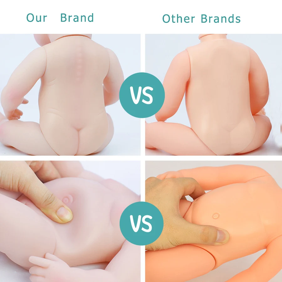 

NPK 38cm Soft Silicone Vinyl Realistic Reborn Doll Baby Baby Toddler Dolls Real Size Touch Lifelike Dolls Baby Toys Bath Doll