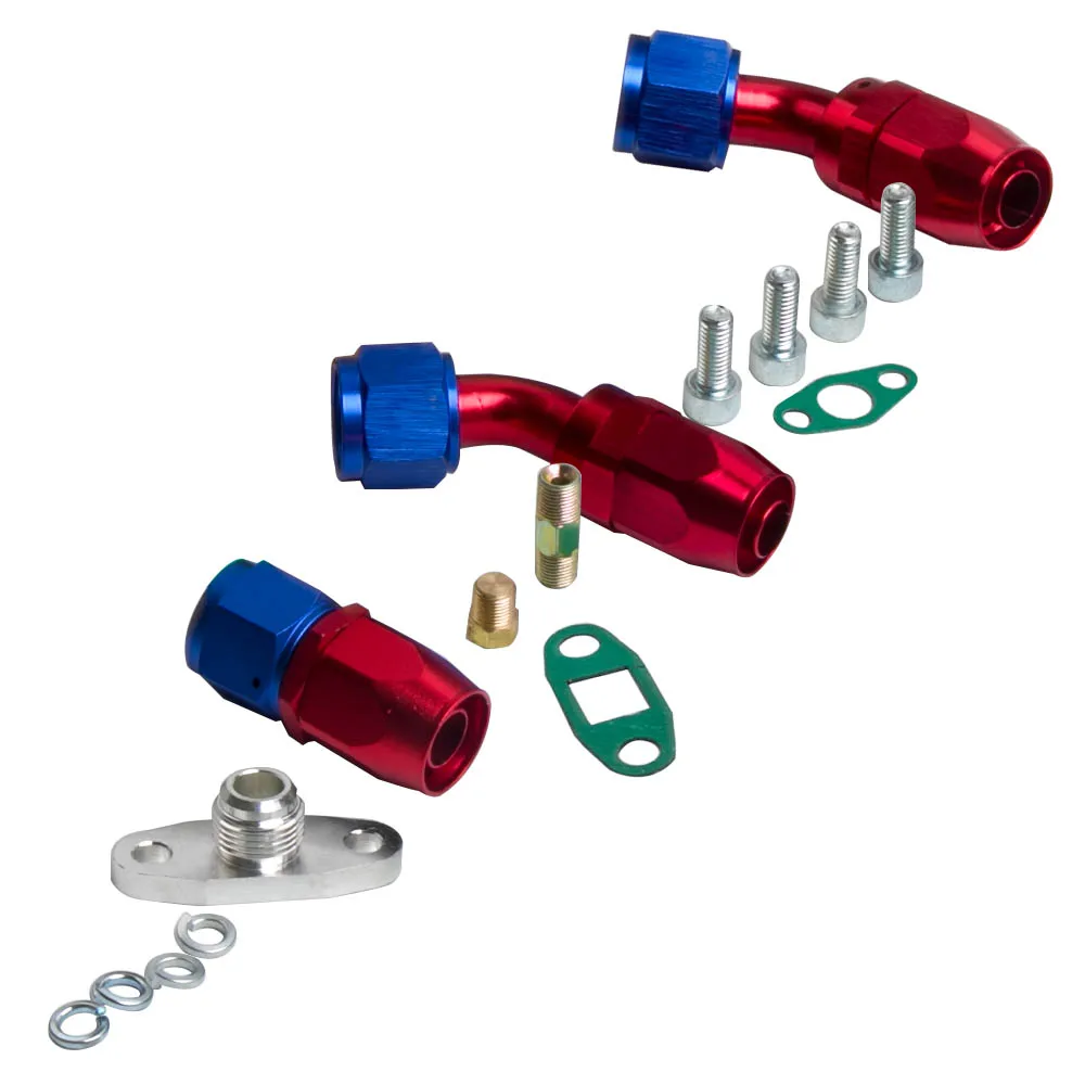 Фланец T70 T3 .70 0 82 A/R Турбокомпрессор V-диапазон 1 8–3 л Двигатель + линия подачи масла