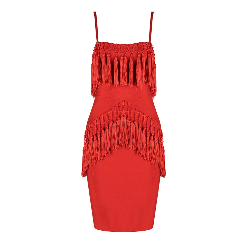 Оптовая продажа новинка 2020 Черное и красное платье на тонких бретельках с