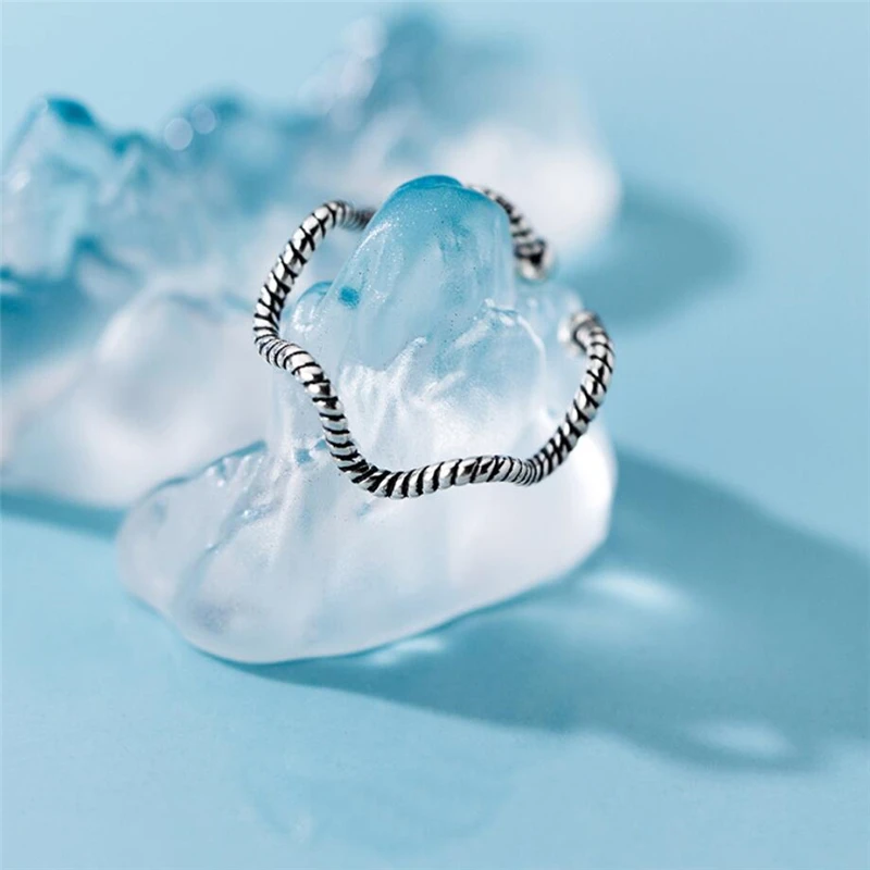 Женское кольцо из серебра 925 пробы с изменяемым размером | Украшения и аксессуары