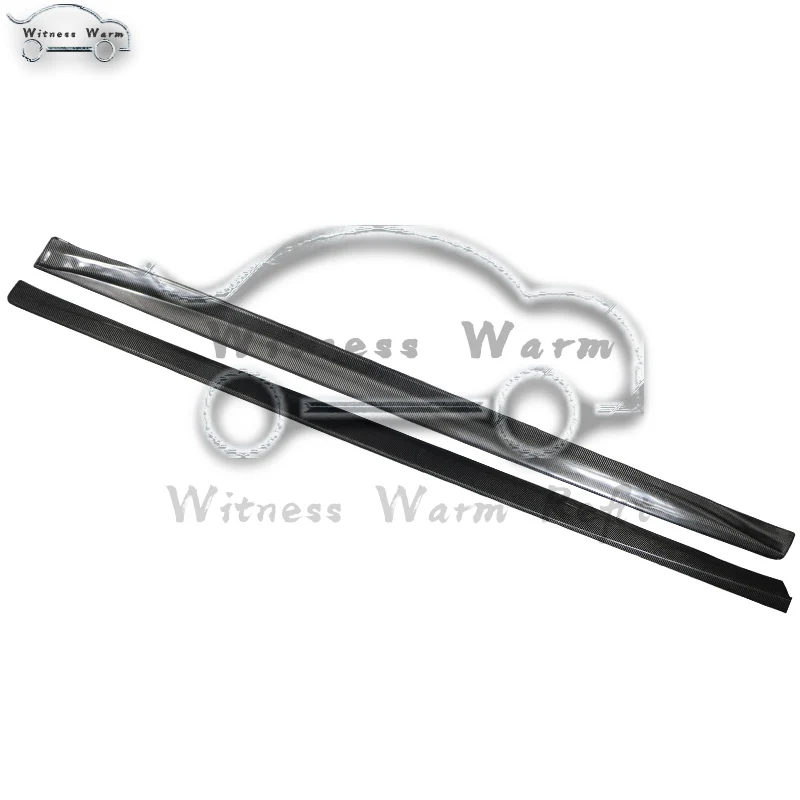 Для M4 боковые юбки из углеродного волокна Боковой бампер фартук для губ BMW F82 F83 Coupe