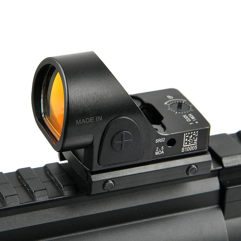 

Mini RMR SRO Red Dot Sight Pistol Scope Sight 2.5 MOA Collimator reflex sight for Glock / Rifle Hunting 20mm Rail
