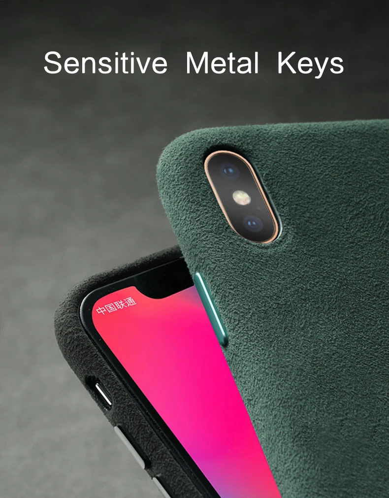 SanCore для iPhone X XS Max чехол для телефона кожа Полная защита Алькантара бизнес кожа Роскошный телефон оболочка замша задняя крышка