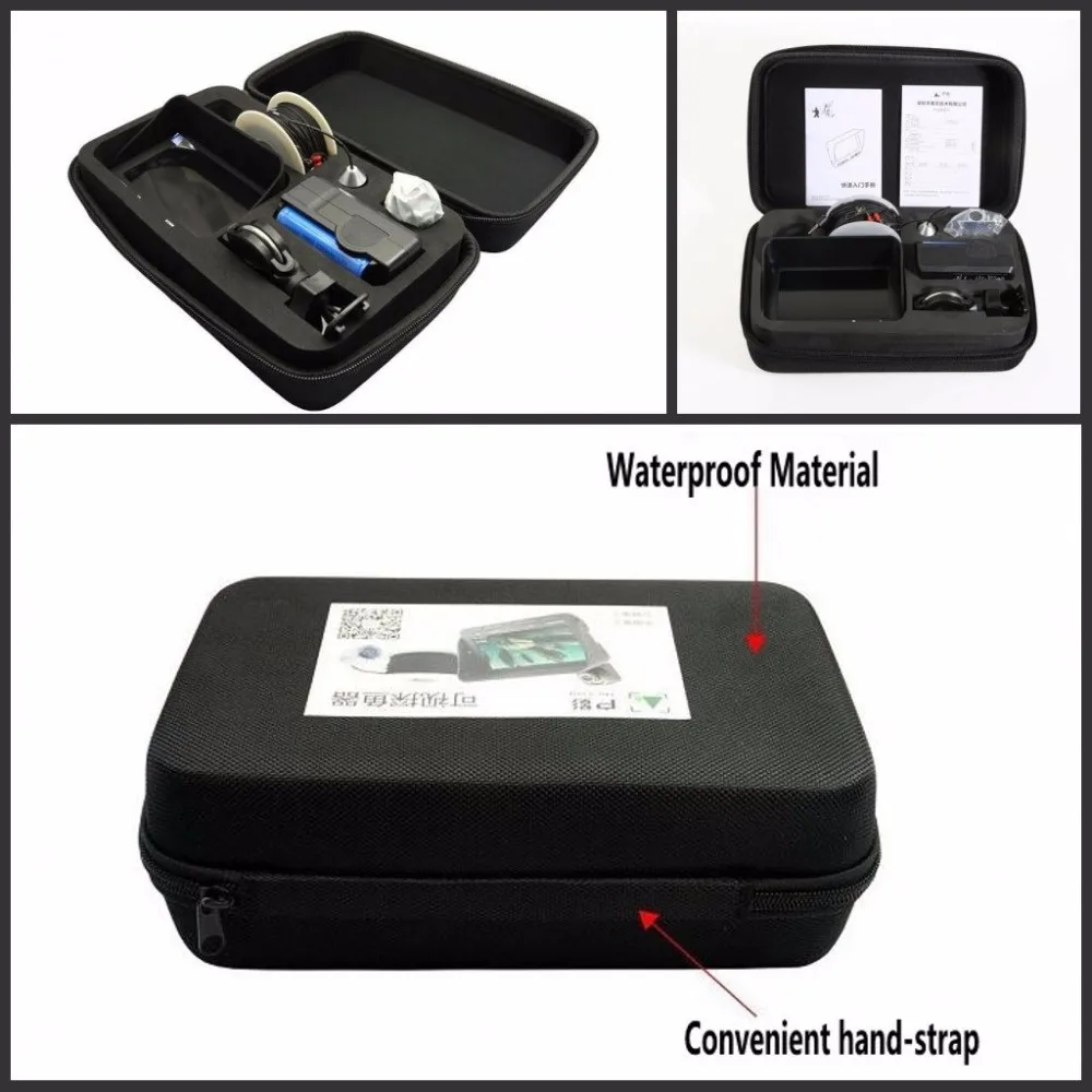 Профессиональный рыболокатор ночного видения 4 3 дюймов lcd 2 0 MP двойной объектив DVR