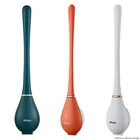 Силиконовая щетка, щетка для унитаза, настенная автоматическая щетка для открытия и закрытия ванной комнаты, набор чистящих щеток без мертвых углов для мытья