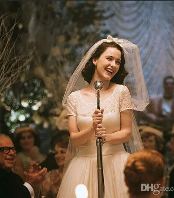 

robe de mariee wedding dresses 2019 simple a-line simple vestido de noiva short Sleeves Lace bridal gown short wedding dress