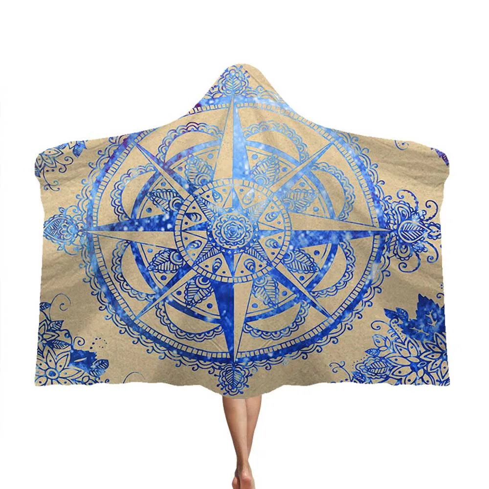 Одеяло Starry Sun Tarot с цветочным принтом гобелен муслиновое толстое одеяло из