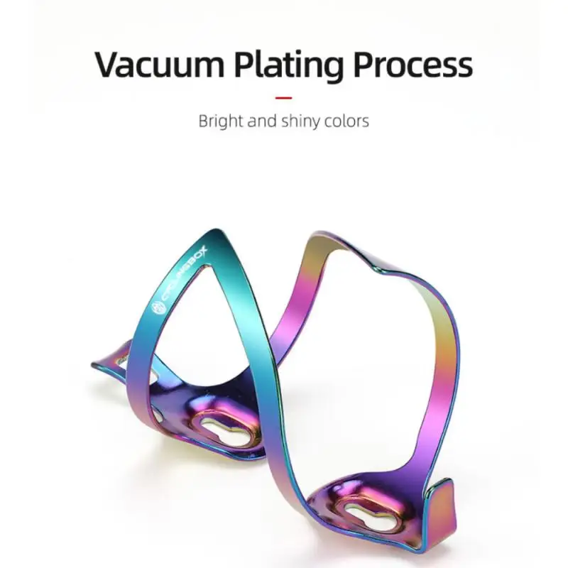 

Road Bike Water Bottle Cage Cycling Bottle Holder Colorful Bicycle Water Bottle Holder Cage Lightweight Aluminum Alloy