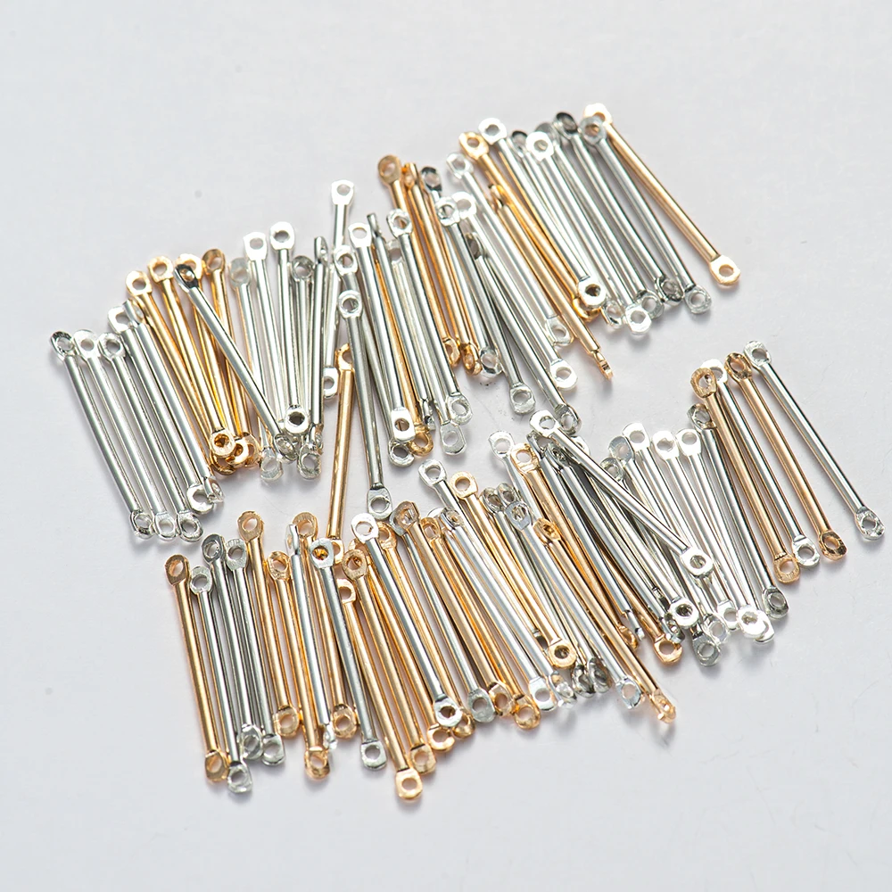 Коннекторы для сережек сделай сам 100 шт. 15/20/25 мм аксессуары подвесок стержень