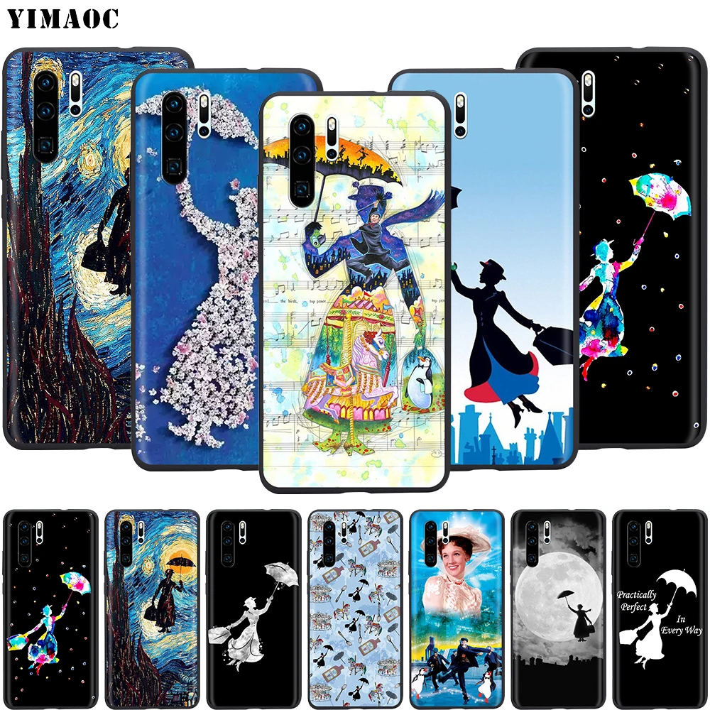 Чехол YIMAOC Mary Poppins для Xiaomi 9T Pro CC9 A3 CC9E Redmi K20 7A Huawei Honor 20 9X P20 Lite Nova 5i Y9|Бамперы| |