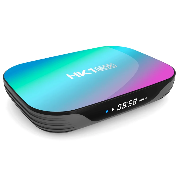 Приставка Смарт-ТВ HK1 Amlogic S905X3 Android 9 0 4 + 64 ГБ 128/2 ГГц 4K 8K