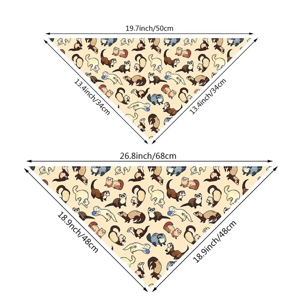 Бандана для домашних животных воротник платок треугольный шарф шеи слюнявчик