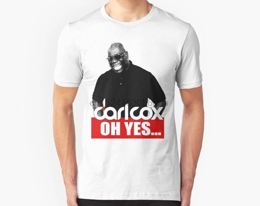 Новая мужская одежда Oh Yes Carl Cox футболка размер S-2XL |