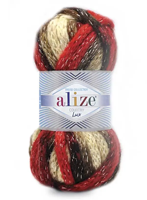 COUNTRY LUX (ALIZE) 100гр. 34м. 5х100гр.