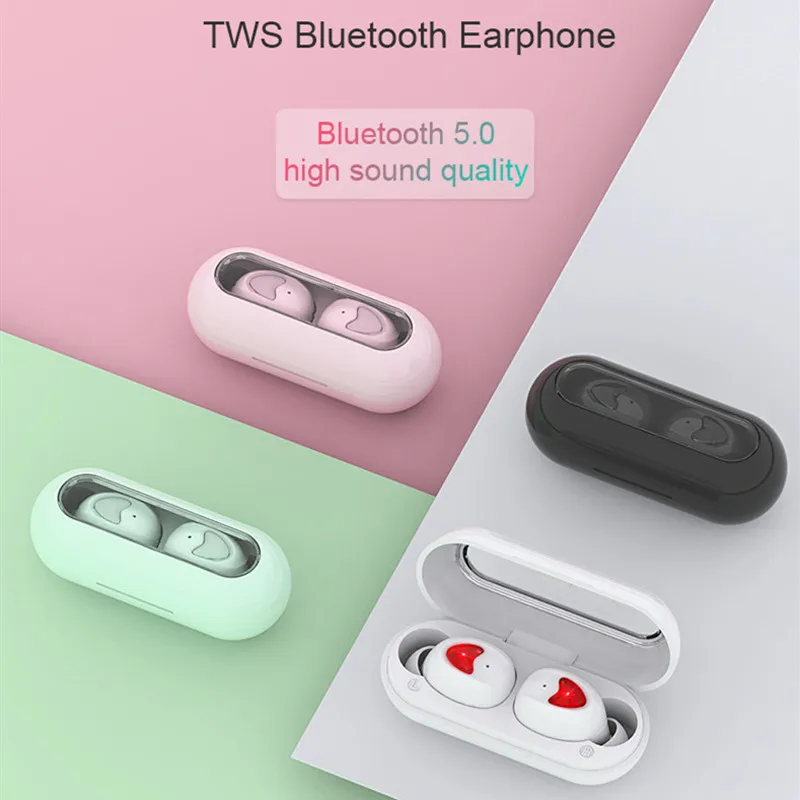 TWS Ture беспроводные bluetooth наушники стерео HiFi вкладыши гарнитура с сенсорным