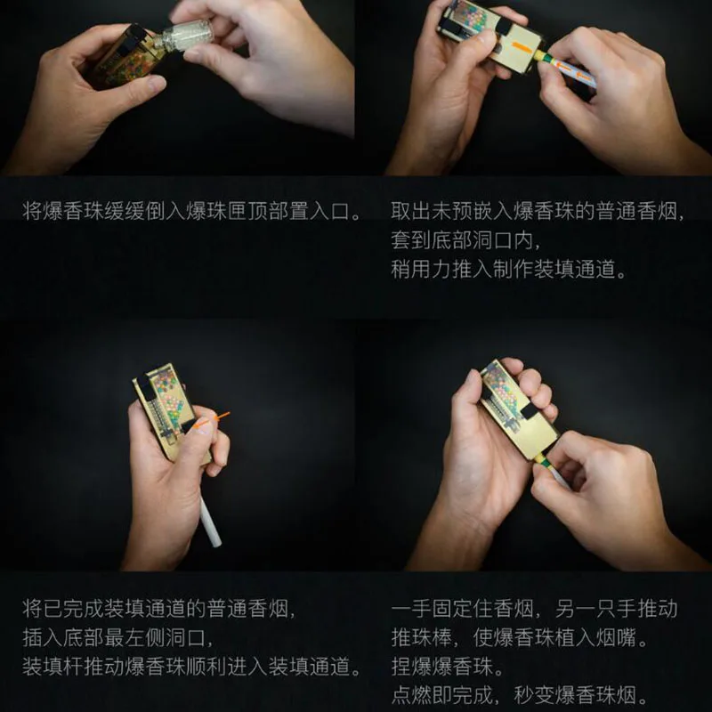 Простая версия сделай сам детонатор дыма коробка для бусин толкатель