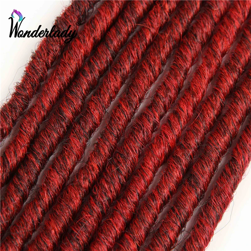 WonderLady дреды вязаные крючком косы длинные Омбре канекалон плетеные волосы для