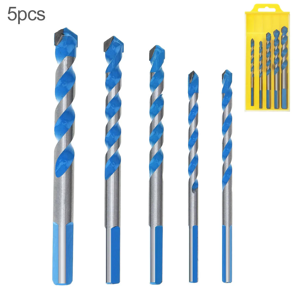 5 шт. твердосплавный режущий инструмент центровочное сверло 6 мм 8 10 12 Мощность для