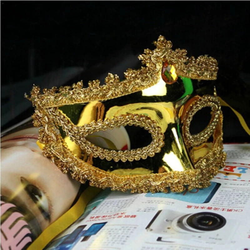 Филигранные парные костюмы Маскарадная маска пара венецианских шаров для