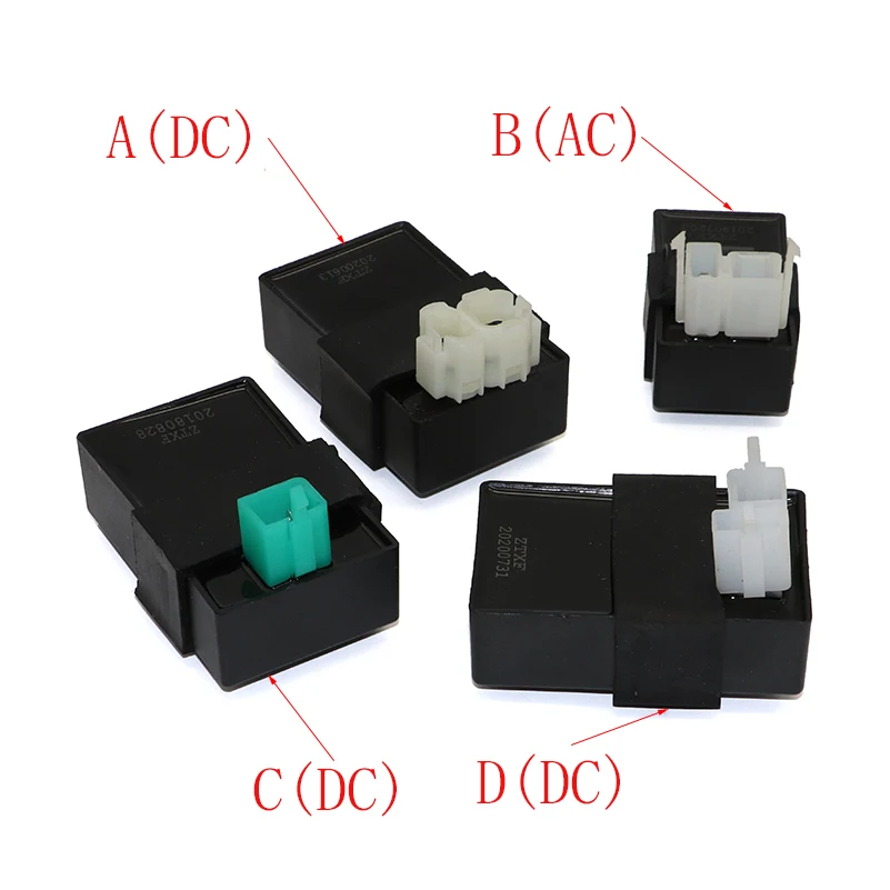 

4/6 Pin CDI Ignition Box Fits For GY6 50cc 60cc 90cc 100cc 110cc 125cc 150cc Moped Scooter ATV Quad Go Kart Buggy