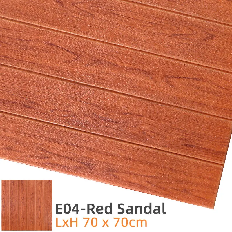 E04-Red Sandal Kaguyahime 3D водонепроницаемые обои кирпич DIY самоклеющиеся наклейки s Декор домашний стикер для кухни для детской комнаты мраморные обои - Цвет: E04-Red Sandal