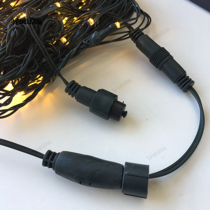 2*2 м Водонепроницаемая световая сетка Светодиодная лента постоянно яркая