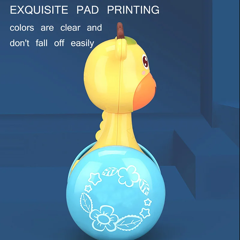 

Baby Rattles Tumbler Doll Baby Toys Sweet Bell Music Roly-poly Learning Education Toys Gifts Baby Bell Baby Toys