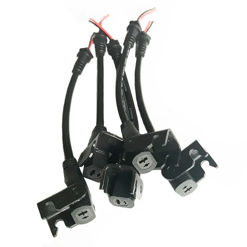 Linha de Transmissão da Extensão do Motor da Cabeça do Ônibus do Atuador 01 do Motor da Haste de Impulso 15cm Elétrica Cabos de alimentação & de extensão