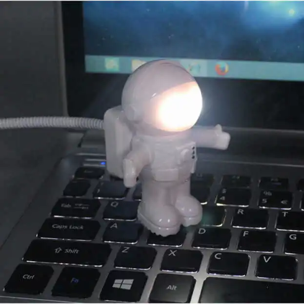 

Забавный Астронавт USB гаджет космический человек USB светодиодный светильник регулируемый ночсветильник гаджеты для компьютера ПК лампа