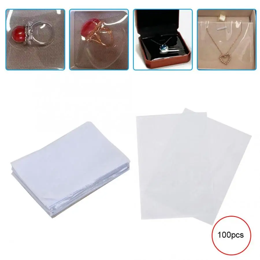 100 шт часы Антистатическая прозрачная защитная пленка антистатический