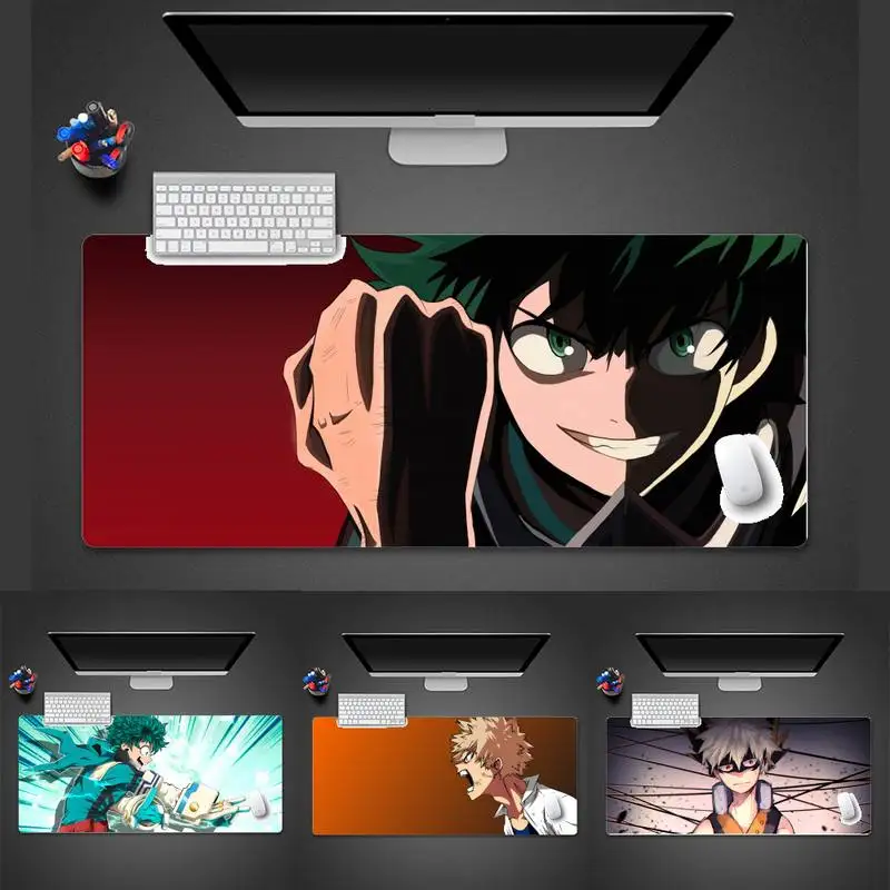 

My hero academia Keyboards Mat Rubber Gaming mousepad Desk Mat Game Office Work Mouse Mat pad X XL Non-slip Laptop Cushion