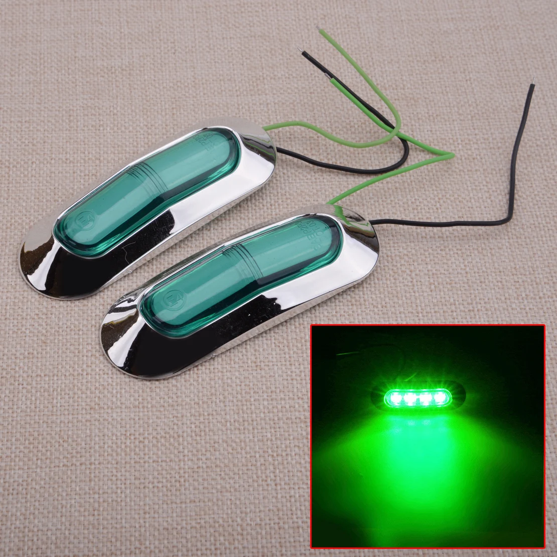 

1 комплект 12-24 В 4 светодиодный боковой маркер указатель поворота светильник лампа для прицепа грузовика SUV лодки