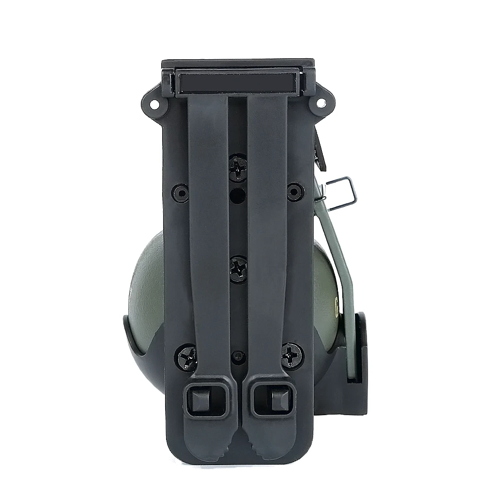 

Airsoft M67 Dummy Grenade Model Waist Clip Plastic Molle System M-67 Gren Pouch Storage for Outdoor Cosplay Tactical Paintball