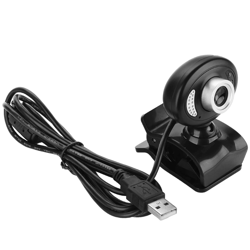 

Веб-камера USB 2,0 720P с встроенным микрофоном и поворотом на 360 °