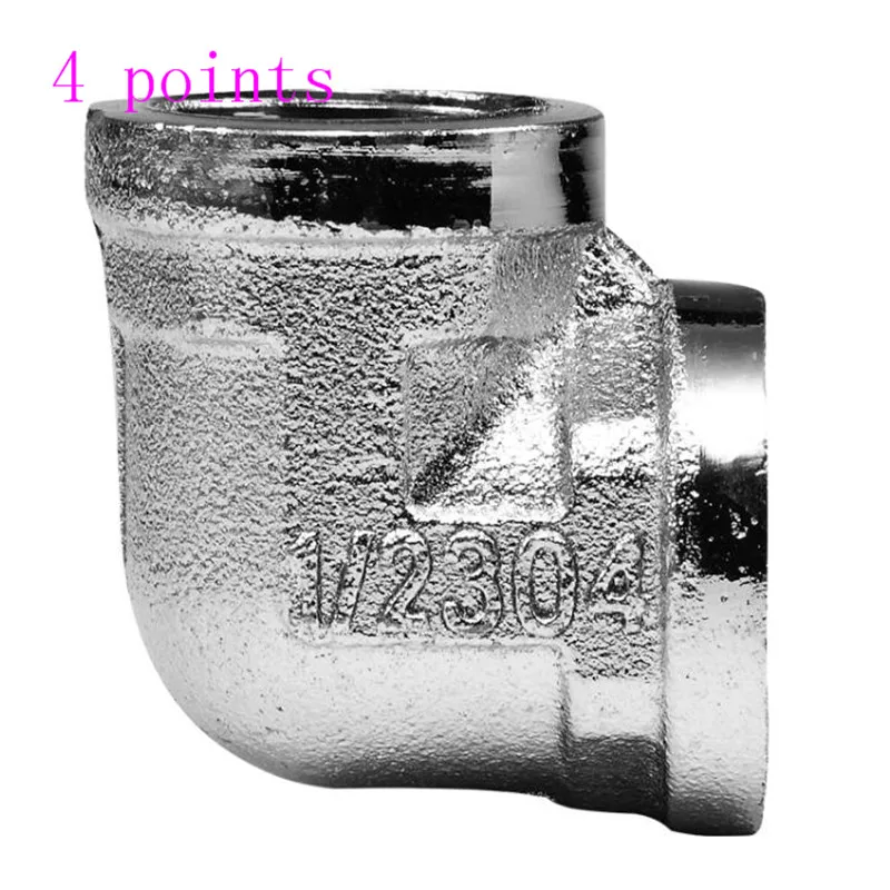 

1/4" 4 Points Inside and Outside the Wire Directly Stainless Steel Pipe Fittings
