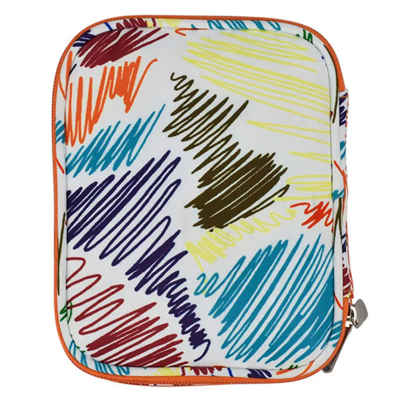 1 шт. сумка для хранения вязания крючком на молнии разноцветные аксессуары