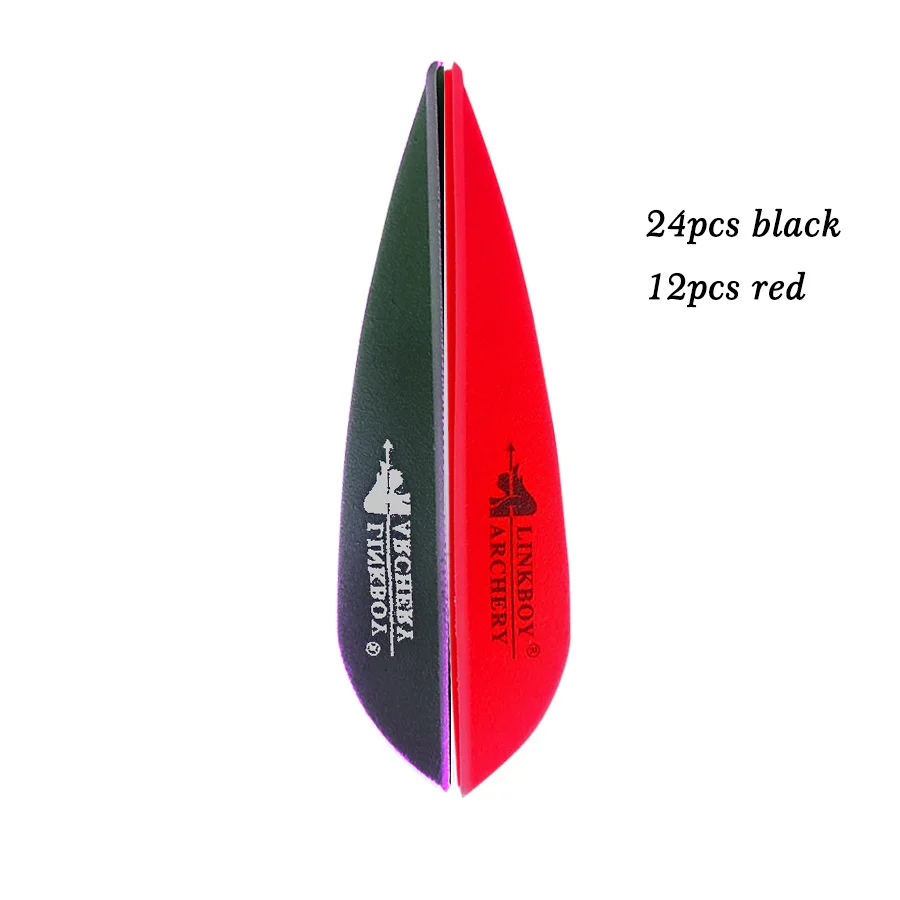 Стрелы для стрельбы из лука Linkboy пластиковые наконечники 2 8 дюйма 36/60 шт. | Спорт и