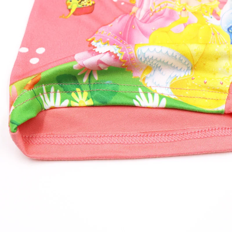 5 шт./лот От 2 до 10 лет хлопковые трусики для девушек Детские Короткие трусы