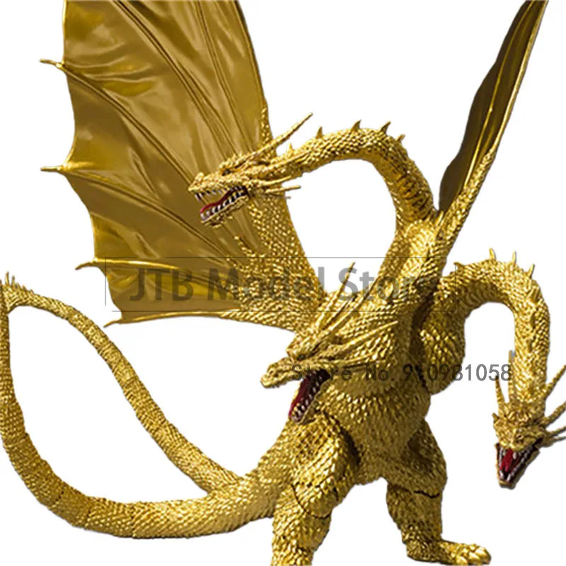 Фигурки героев аниме Godzilla фигурки шума Гидора короля ГИДРЫ фигма трехсторонний