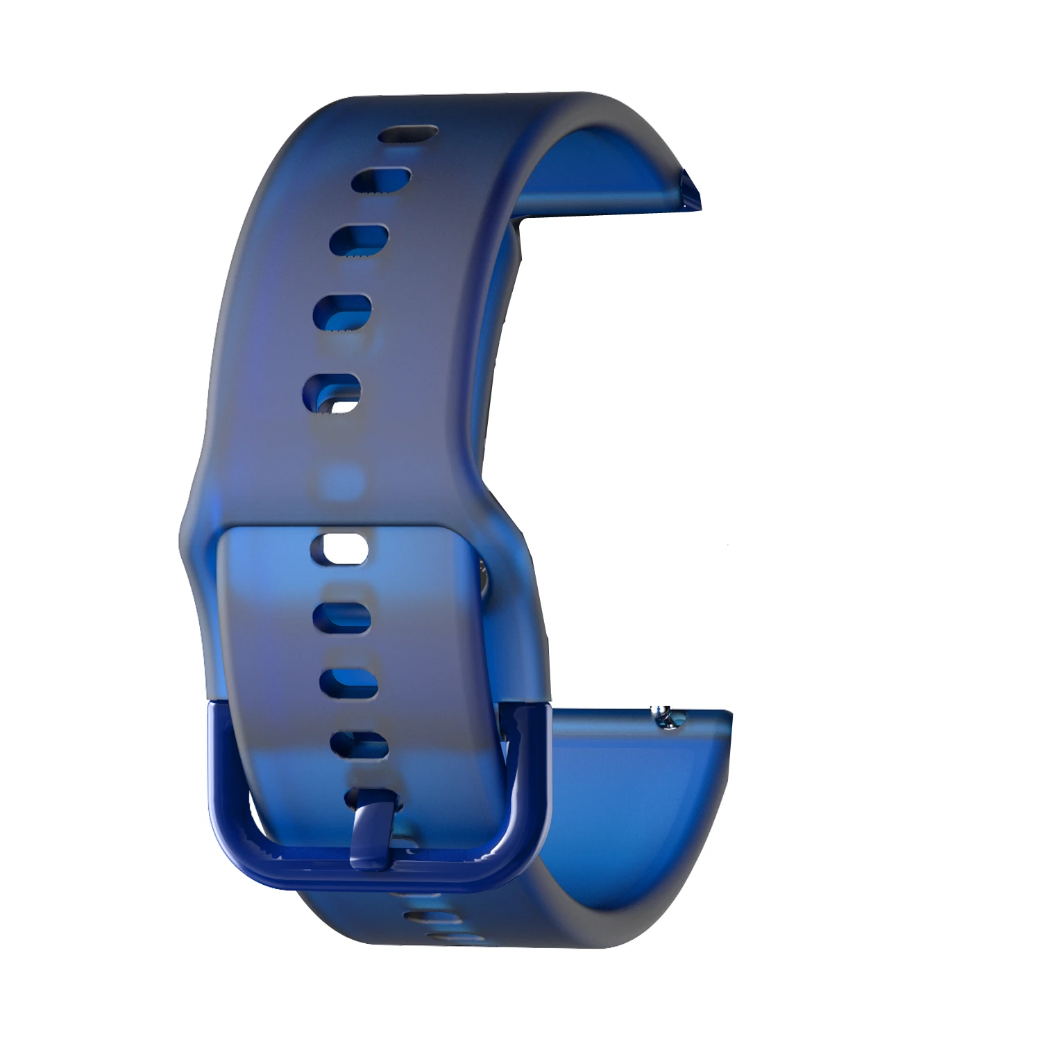 blue silicone GOLDENSPIKE DT88 22 мм Браслет Смарт часы ремни для Красочные DT88 Smartwatch Band - Цвет: blue silicone